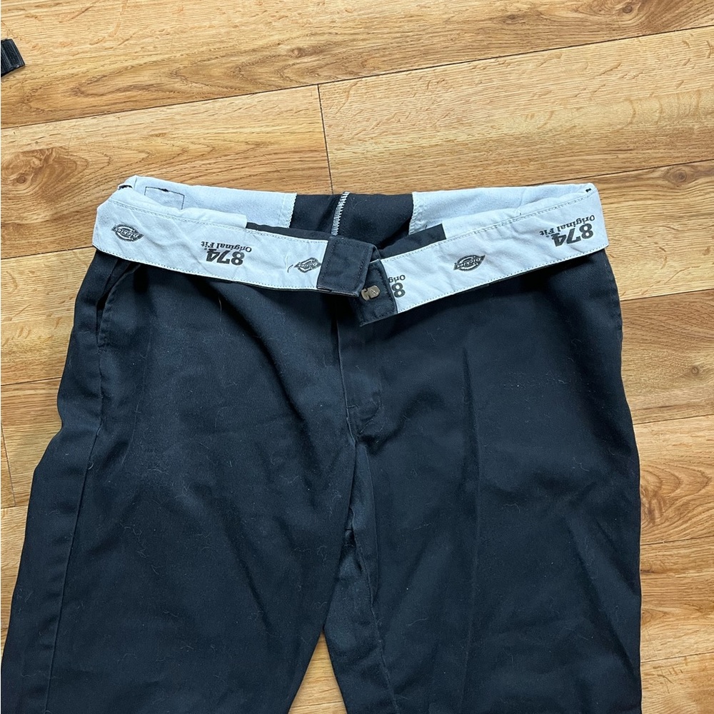 874 DICKIES vintage low rise waistband pant